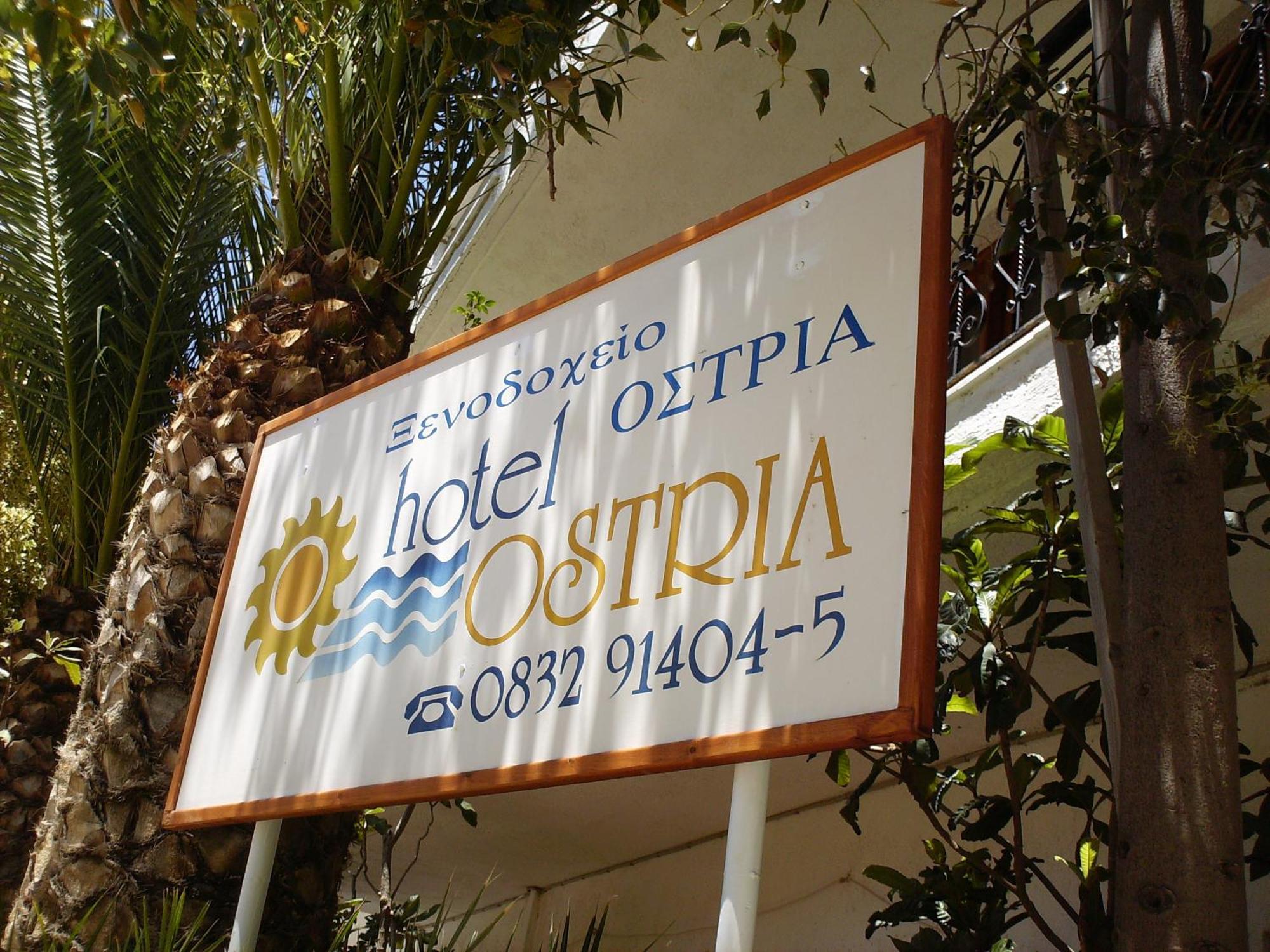 Ostria Hotel Ajía Galíni Kültér fotó