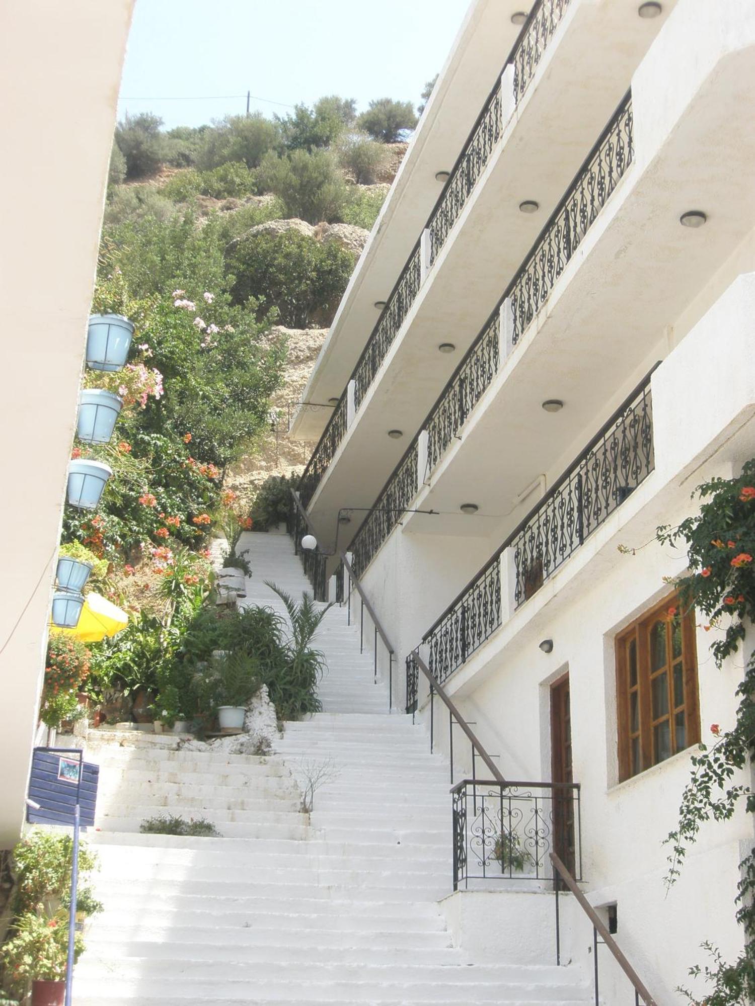 Ostria Hotel Ajía Galíni Kültér fotó